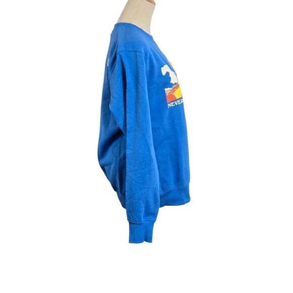 The North Face Never Stop Exploring Blue Sweatshirt - Picture 2 of 5